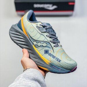 Saucony Triumph 22 Gtx Green Running Shoes